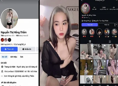 Cô nàng Hồng Thắm nóng bỏng lộ nguyên đoạn phim chat cảnh nóng cực phê